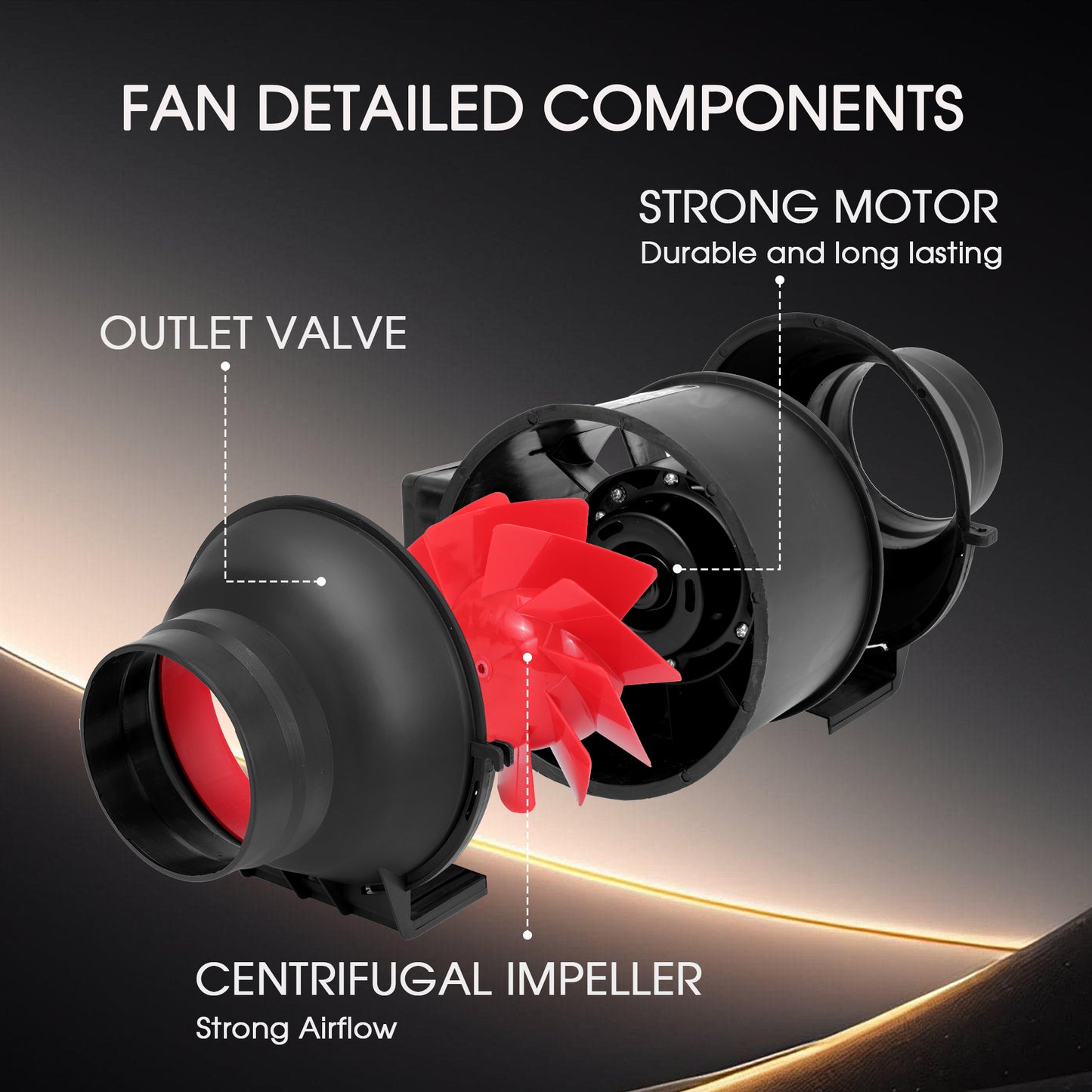 Leafier - 90x90x180 + 240W + Ventilating System