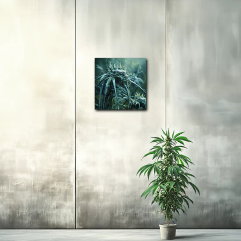 Wandbild Alien Technology