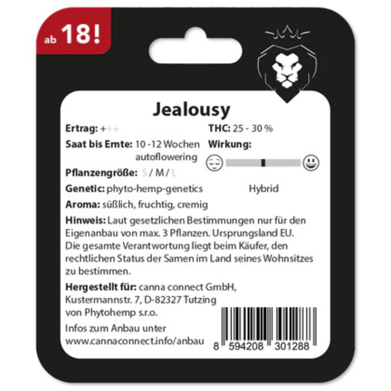 Hanfsamen Jealousy autoflowering