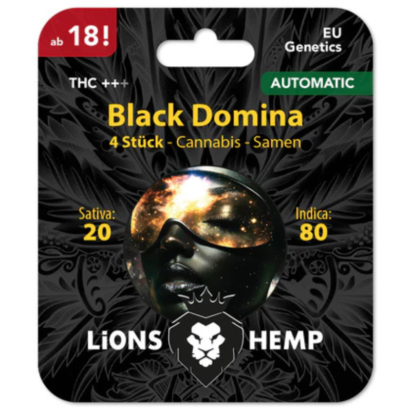Hanfsamen Black Domina autoflowering