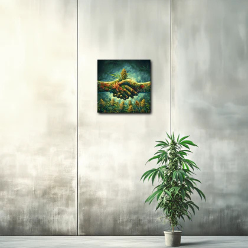 Wandbild Big Bud