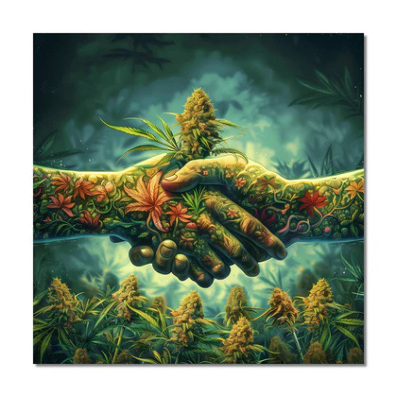 Wandbild Big Bud