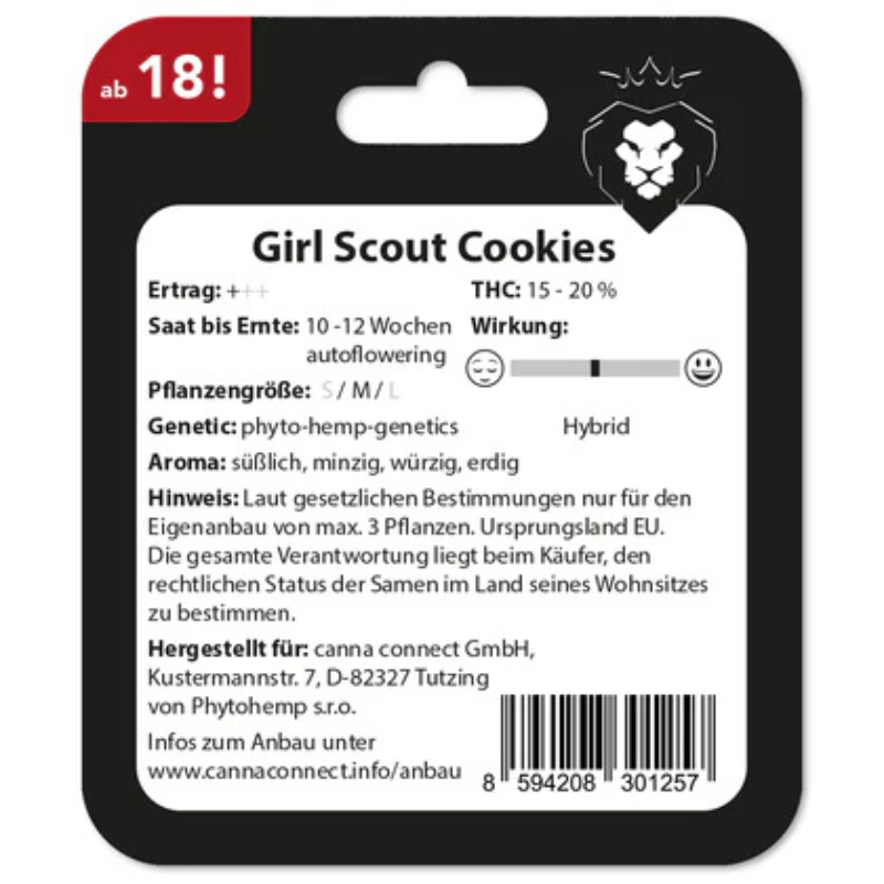 Hanfsamen Girl Scout Cookies autoflowering
