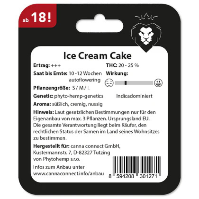 Hanfsamen Ice Cream Cake autoflowering