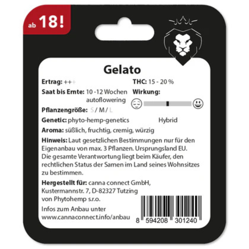 Hanfsamen Gelato autoflowering