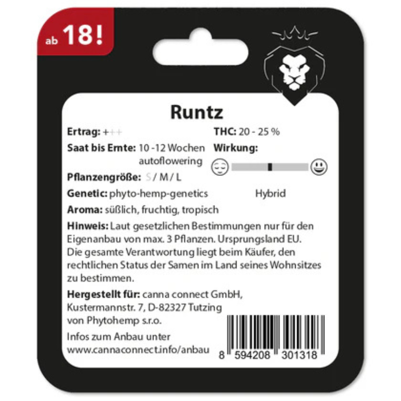 Hanfsamen Runtz autoflowering