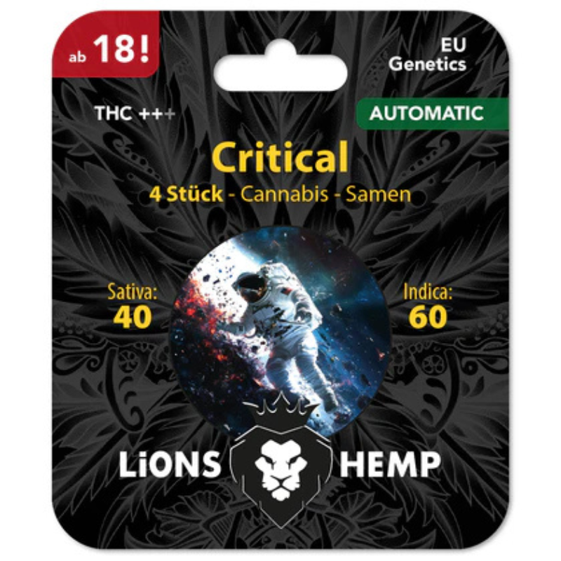 Hanfsamen Critical autoflowering