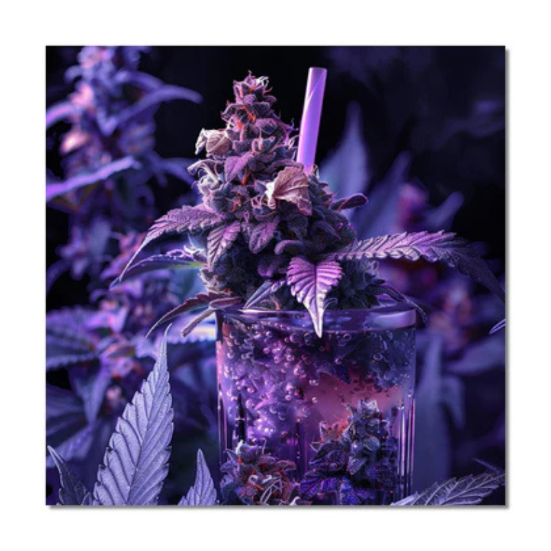 Wandbild Purple Punch